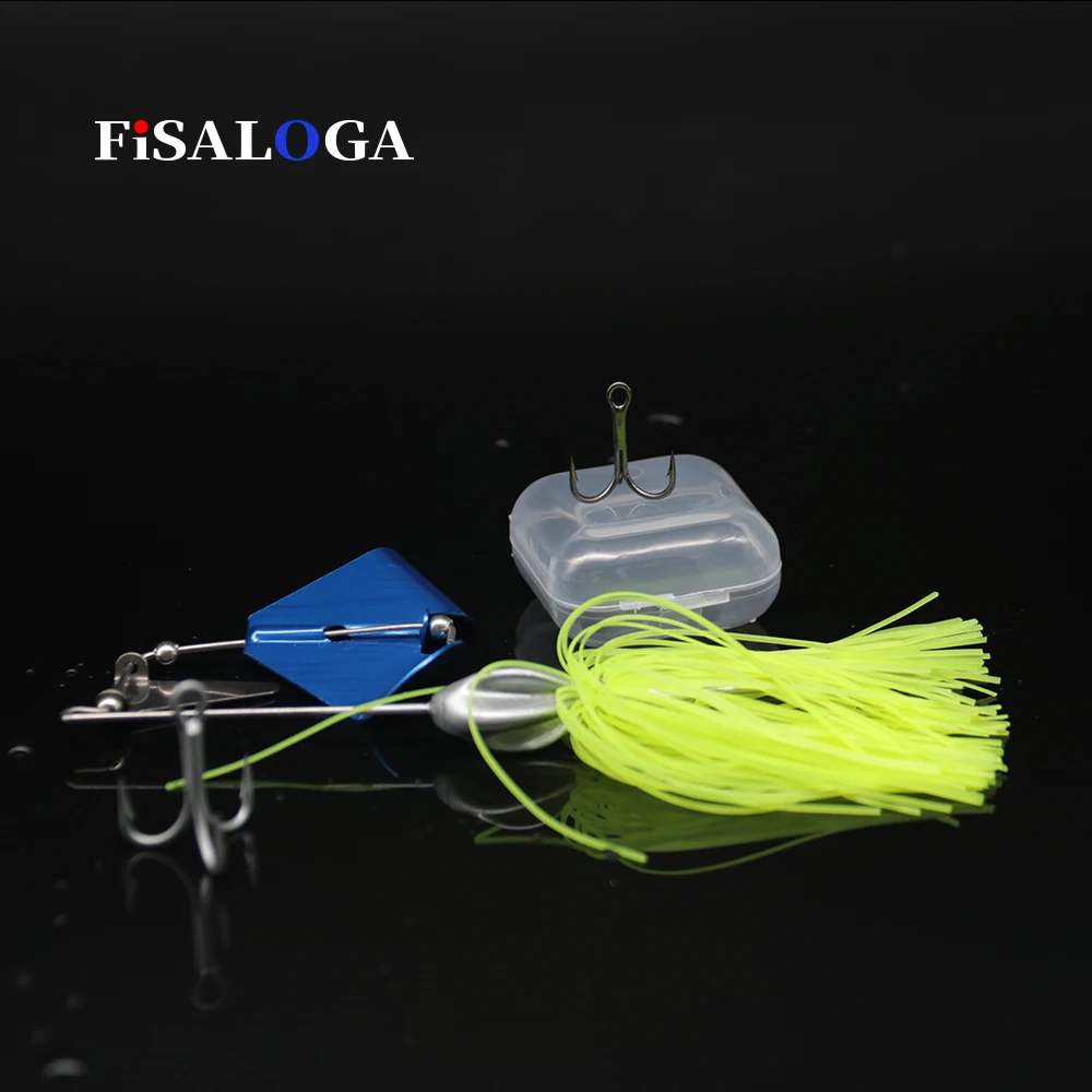 Приманка Buzzbait Chatterbait 21,5 г, рыболовная вертушка, лезвие вертушки, воблеры, щука, металл, ASP, Спиннер, приманка, подарок, 2 VMC, крючок