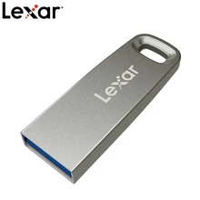 Lexar M45 флеш-накопитель USB 3,0 32 Гб 128 ГБ до 100 МБ/с. высокое Скорость флеш-накопитель на 64Гб в металлическом корпусе Pendrive Memory Stick U диск