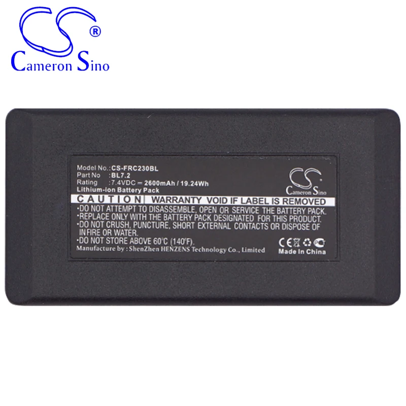 guindaste falard bl7,2 bateria de controle remoto com 2600mah