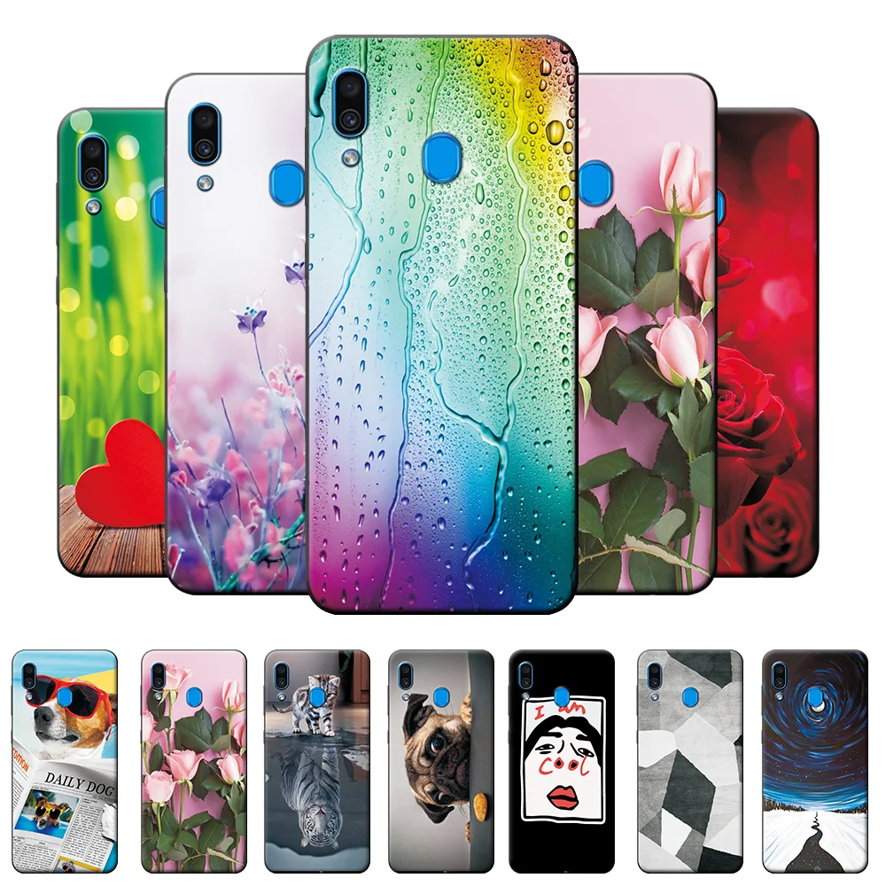 Для Samsung A20 A10 A30 A50 A70 чехол Galaxy A10S A20S A30S A50S A70S милый декорации задняя защитная