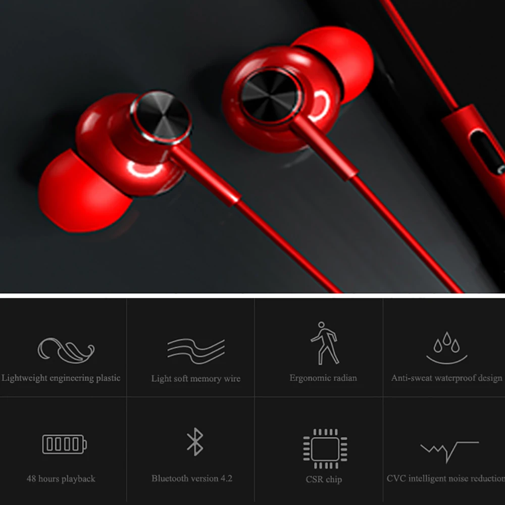 Sport wireless bluetooth earphone earbuds type c smart mobile phones Headset with microphone Heavy bass audifonos fone de ouvido