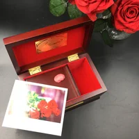 18 Tones Edition Lilium Music Box Elfen Lied Original Wooden Beech Solid Wood, Lilium Music Boxes for Love Girl Christmas Gift 2