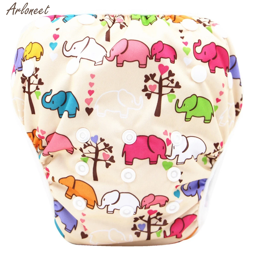 Swim Diapers Toddler Baby Boy Girl Swim Diapers Reuseable Adjustable for Baby Swimming Lesson Summer Pants High Quality