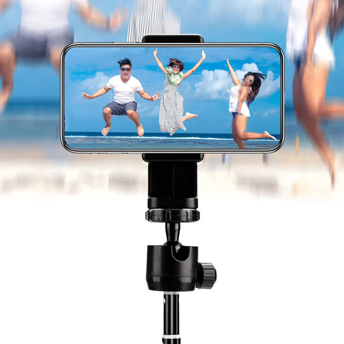 Беспроводной мини 3 в 1 Bluetooth селфи палка штатив монопод для iPhone X Xs MAX для Andriod для Gopro Hero 7 6