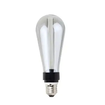 

ST64 E27 5W Retro LED Light Bulb Simple Style High Brightness Warm White Smoky Gray Lamp Bulb Household Replacement Bulb