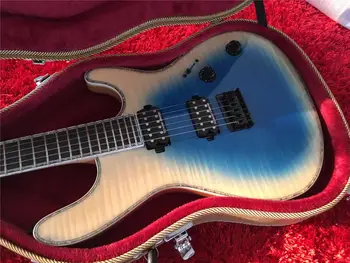 

6string regius model;flame maple top and back,through maple neck;ash body;ebony fretboard;
