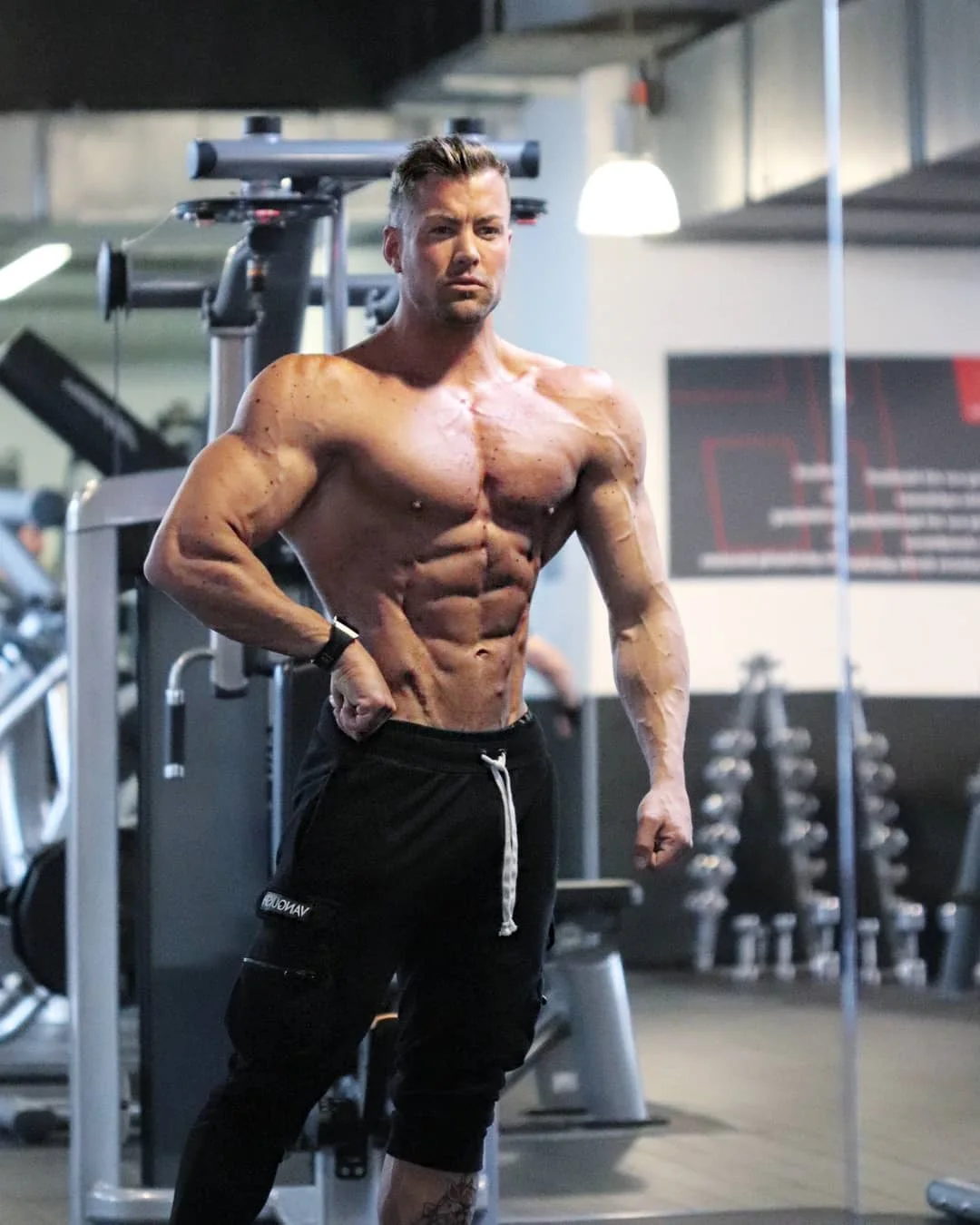 Muscle Dr. Европа и Америка братья популярный бренд стиль нагрудник комбинезон для мужчин чистый хлопок повседневное бег фитнес брюки весь