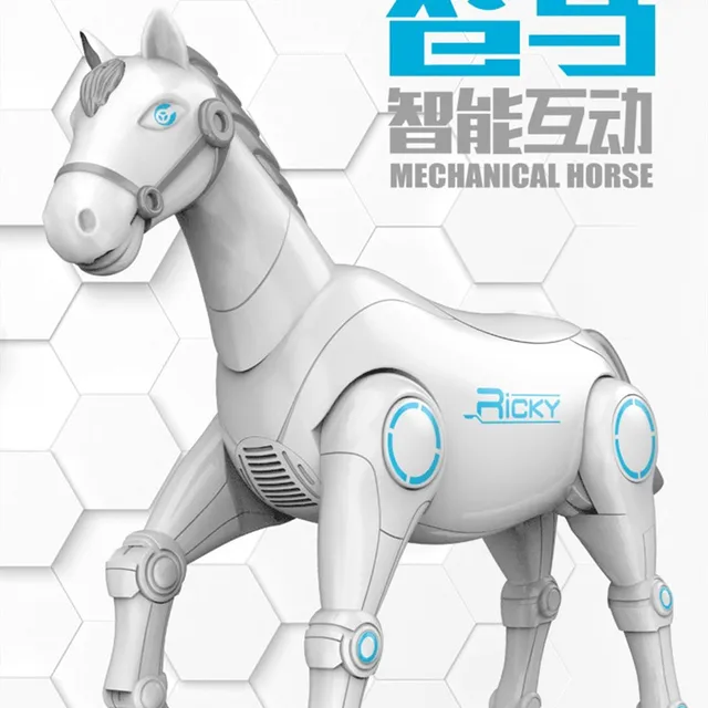 Voice Remote Control RC Smart Robot Animal Horse Intelligent Mechanical Horse With Dancing And Singing RC Toys For Boy Kids Gift 2