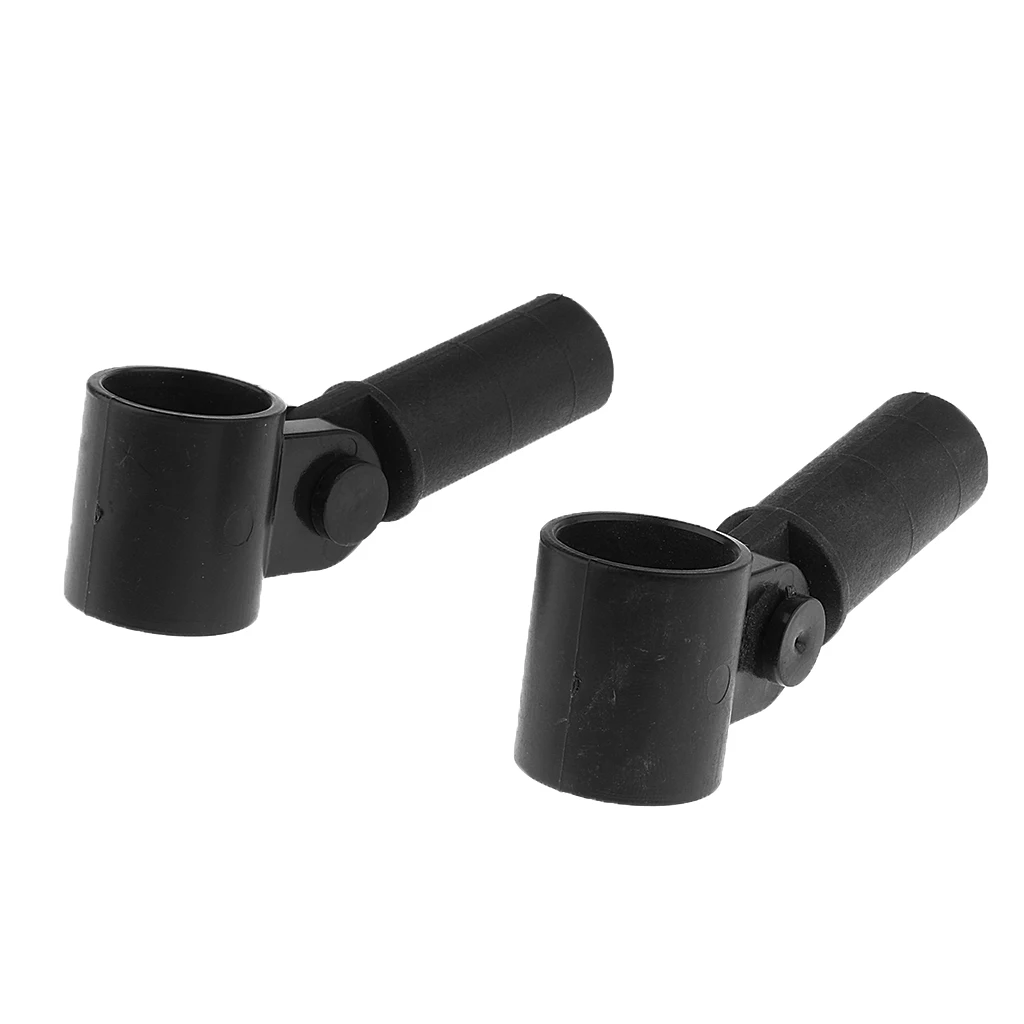 2pcs Boat Canopy/ Bimini Top Fitting Tube Fasteners (Jaw Slide Eye+ End Cap)