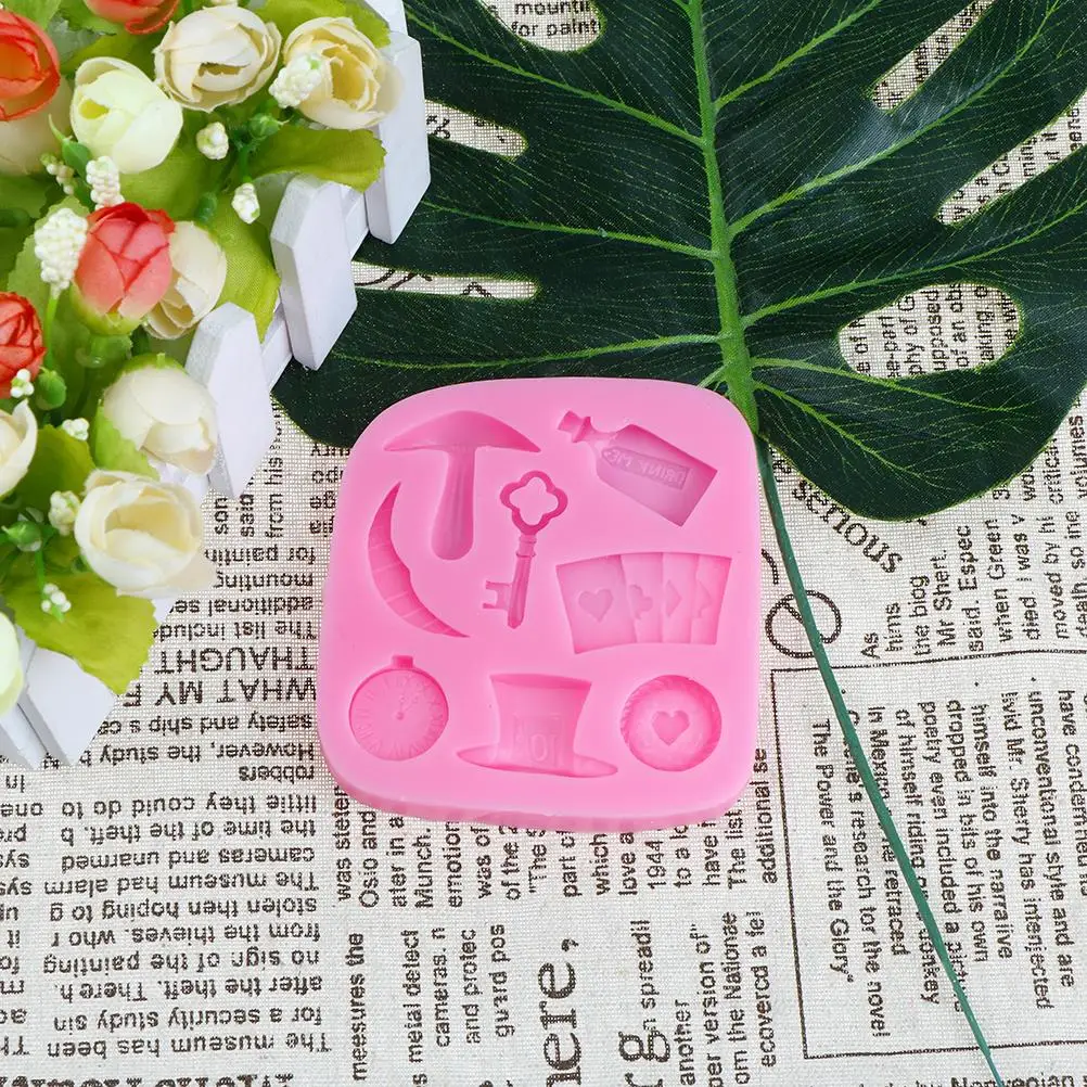 1pc Cute Fondant Cake Silicone Molds  Cupcake Sugarcraft Mould Chocolate Stenci Cozinha Bico Russo Baking Tools