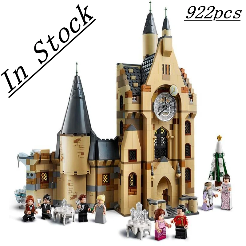 

Compatible Legoinglys Harri Potter and The Goblet of Fire Hogwarts Castle Clock Tower 75948 Building Blocks Brick Toys for DIY