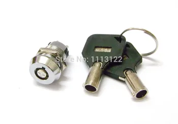 

Tubular key Switch Lock Key Switch Lock ON/OFF Lock Switch with Plastic Handle 1 key pull 1 pc