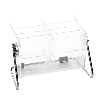 

6 Grids Acrylic TV Remote Control Holder Organizer For Home Table Storage