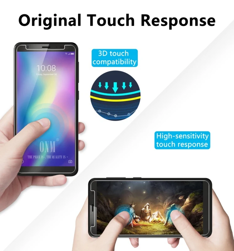 2 шт закаленное стекло для zte Blade A5 защита экрана 2.5D 9H Премиум Закаленное стекло для zte Blade A5 защитная пленка