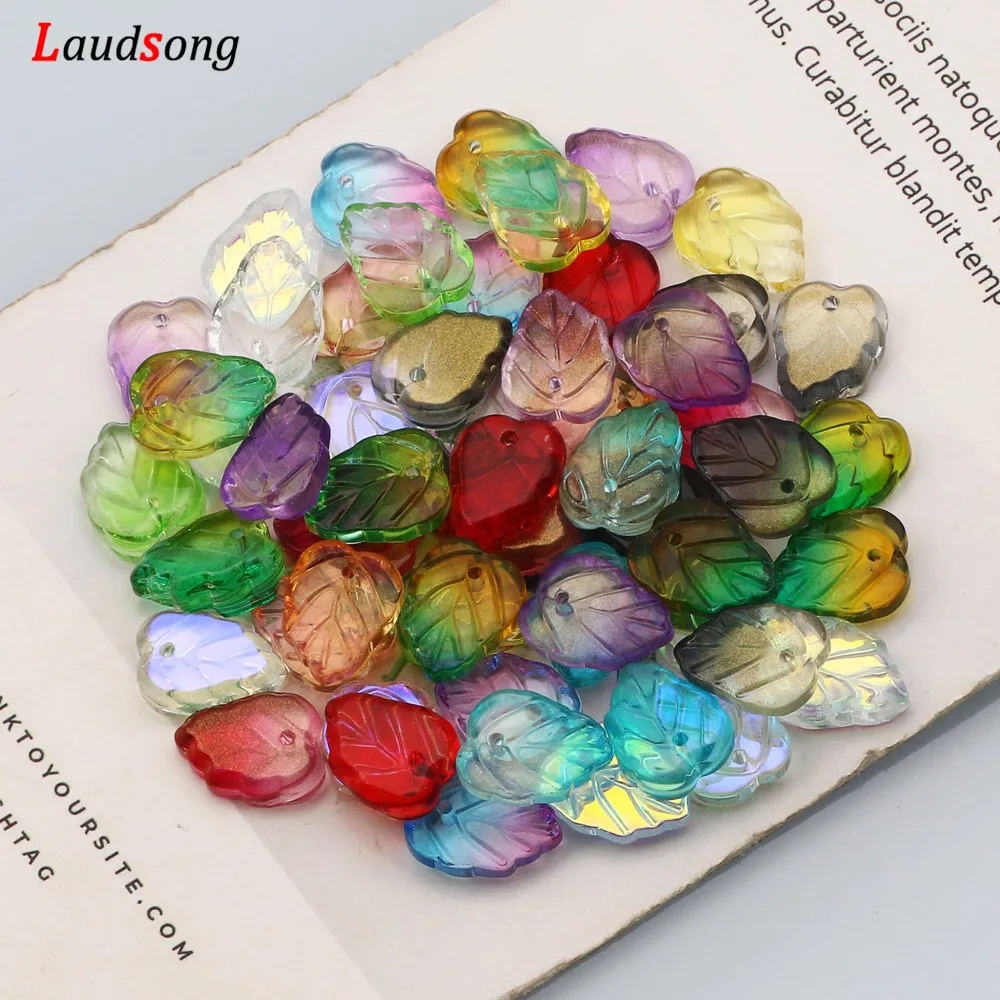 10mm Multicolor Czech Glass Beads Butterfly Crystal Spacer Beads For  Jewelry Making Handmade Necklace Bracelet Diy Accessories