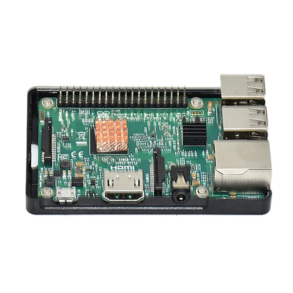 V8 ABS Защитный корпус Оболочка Чехол Крышка для Raspberry Pi B+/2/3 Модель B