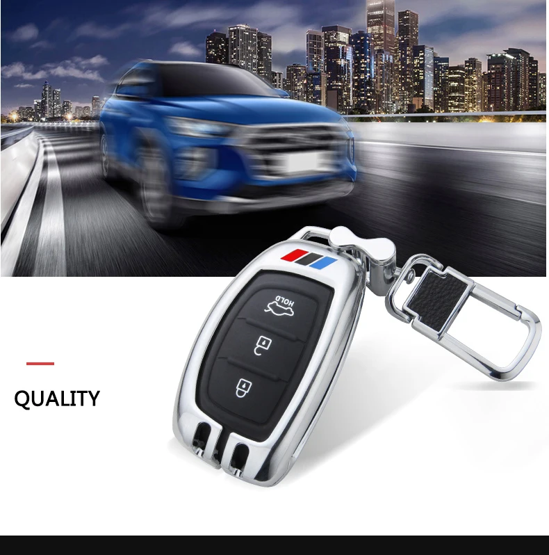 Автомобильный чехол для ключей брелок для hyundai IX35 I40 hb20 Santa Fe Creta Solaris i10 i20 i30 Elantra Accent IX25 IX45