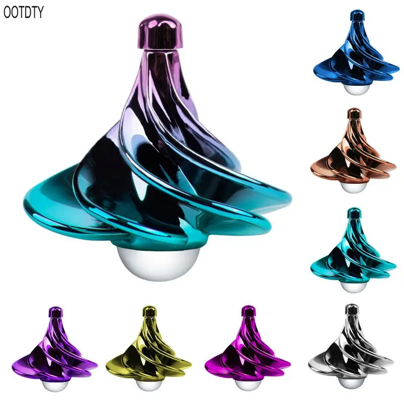 Wind Spinner EDC Blow Figet Spinner Desktop Spinning Top Stress Relief Toys 1