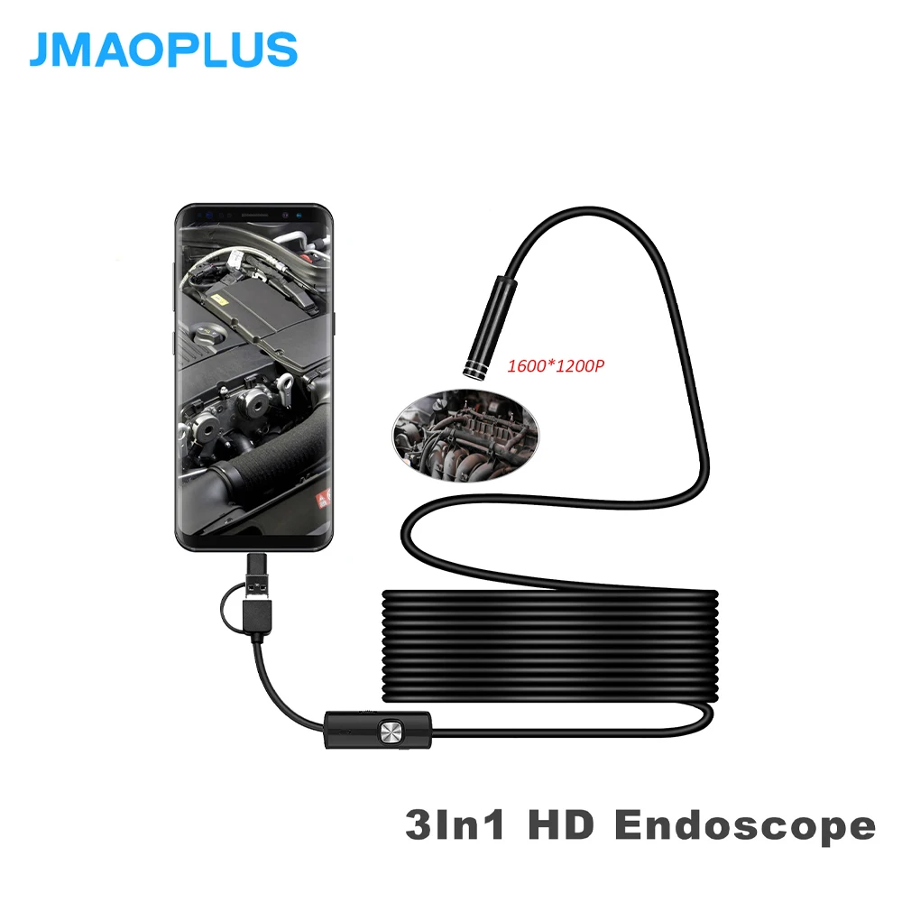 

1200P External Hd Flexible Cable Inspection Usb Andriod Cameras Endoscope Camera For Android Phone