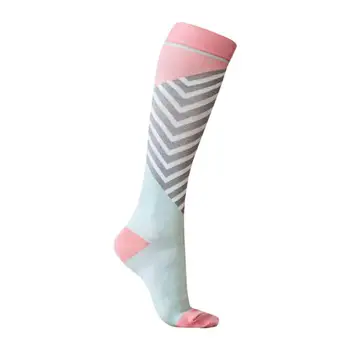 

Unisex Printing Calf Length Socks Women Men Skillful Manufacture Superior Quality Splicing Color Breathable Warm Socks