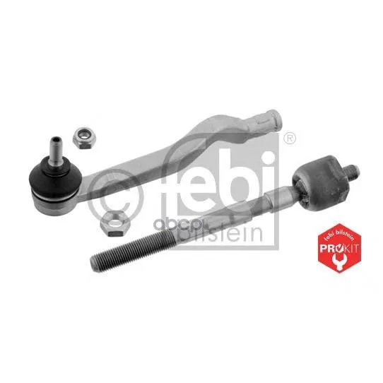 37621f_тяга Рулевая С Наконечником Левая!С Гайк Renault Logan,Dacia Logan All 04 Febi 37621 Febi арт. 37621