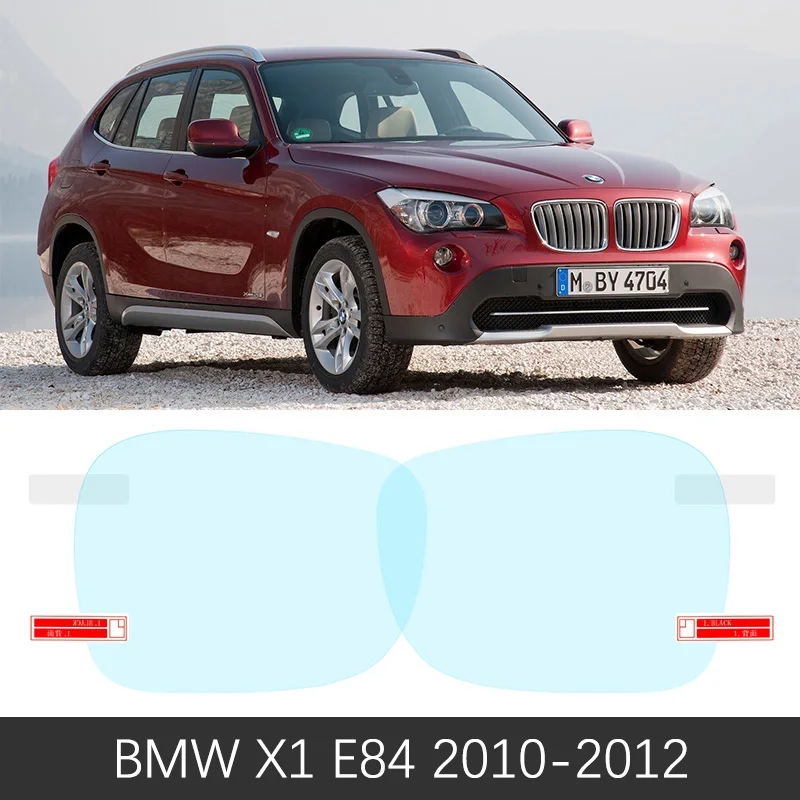 Для BMW X1 E84 F48 2010~ полное покрытие Зеркало заднего вида непромокаемые Анти-противотуманная пленка аксессуары 2011 2012 2013 - Название цвета: BMW X1 E84 2010-2012