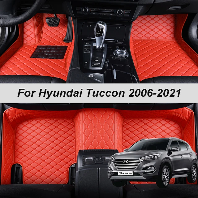 Auto Fußmatten für Hyundai Tucson Drops hipping Center Auto Interieur  Zubehör Leder Teppiche Teppiche Fuß polster - AliExpress