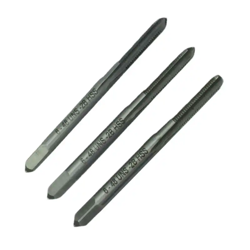 3* 6-48 UNS 3 Flute HSS Tap High Speed Steel Metalworking Hand Tools Supplies