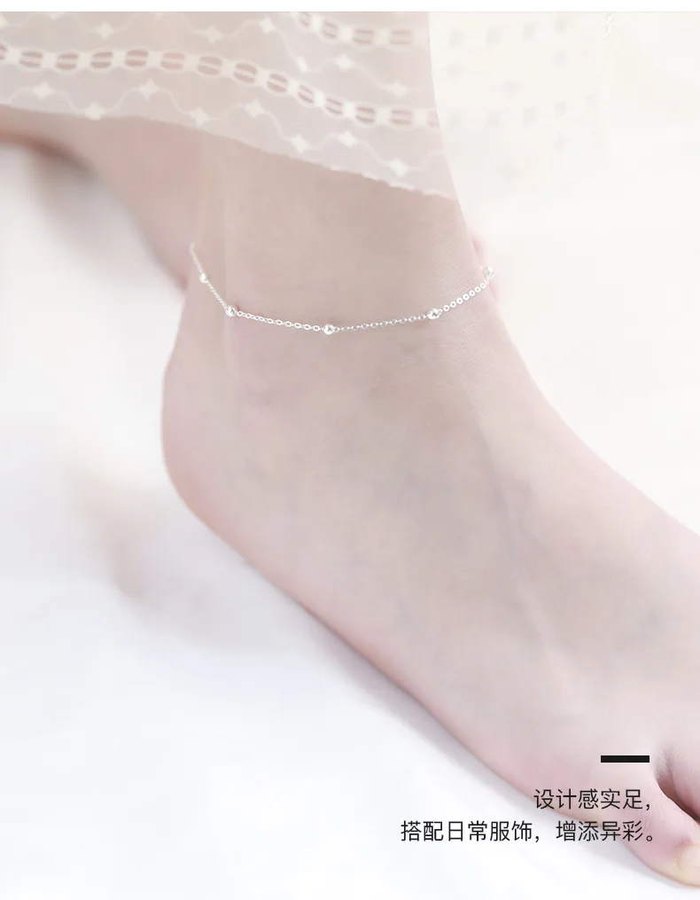 여성을위한 여름 패션 체인 Anklets 비치 파티 비즈 발목 보석 소녀 최고의 선물