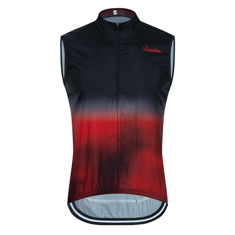 Cycling Vest Fluorescent Yellow Sleeveless Reflective