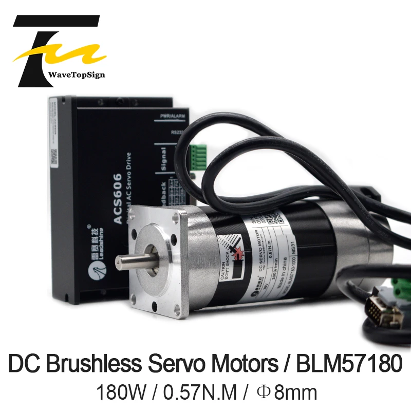Automation, Motors & Drives Business Leadshine 180W CNC Brushless DC