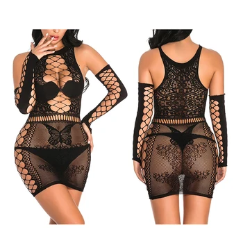 

2020 Hot Sale Women Sexy Mini Dress Hip Halter Hole Print Dress Women Elegant Lady Party Beauty Back Dress