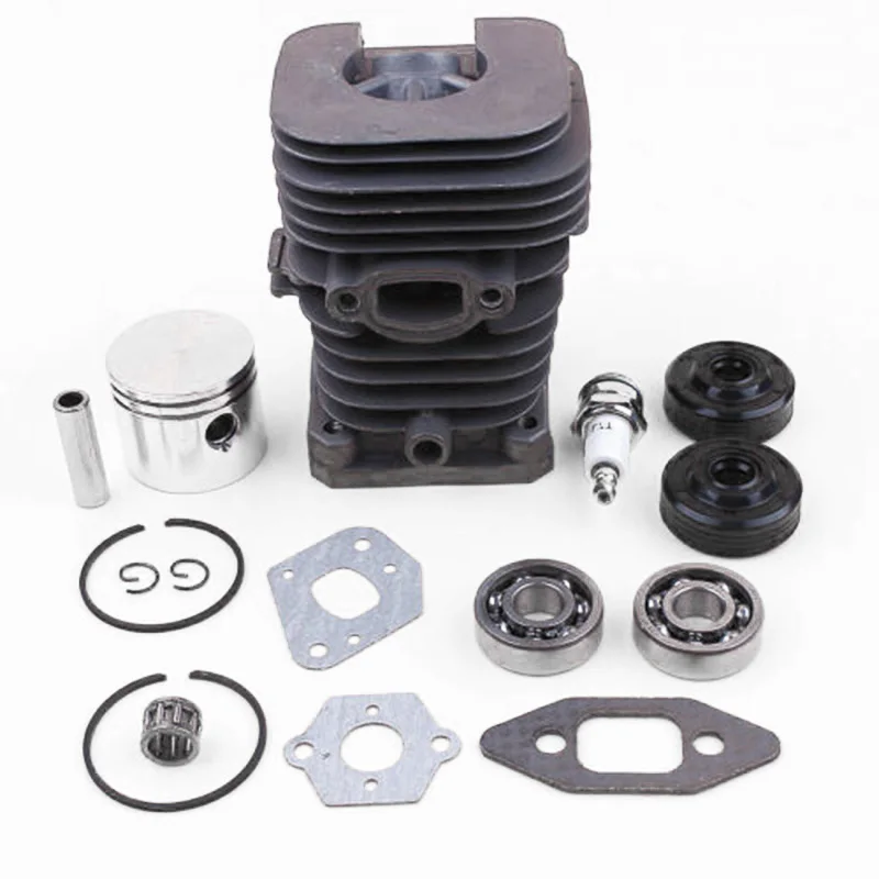 

Crankshaft Bearing Cylinder Piston Kit Spark Plug For Poulan 2375 1950LE 1975