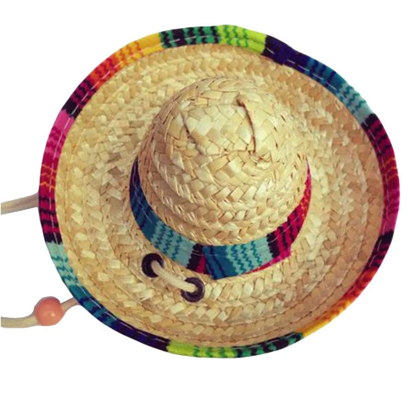 Dog Hat Mini Straw Sombrero Hats 