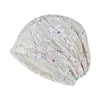 Women Winter Knitted Windproof Warm Cap Female Summer Thin Lace Rhinestone Sports Sunscreen Fold Black Sun Hat K32 5