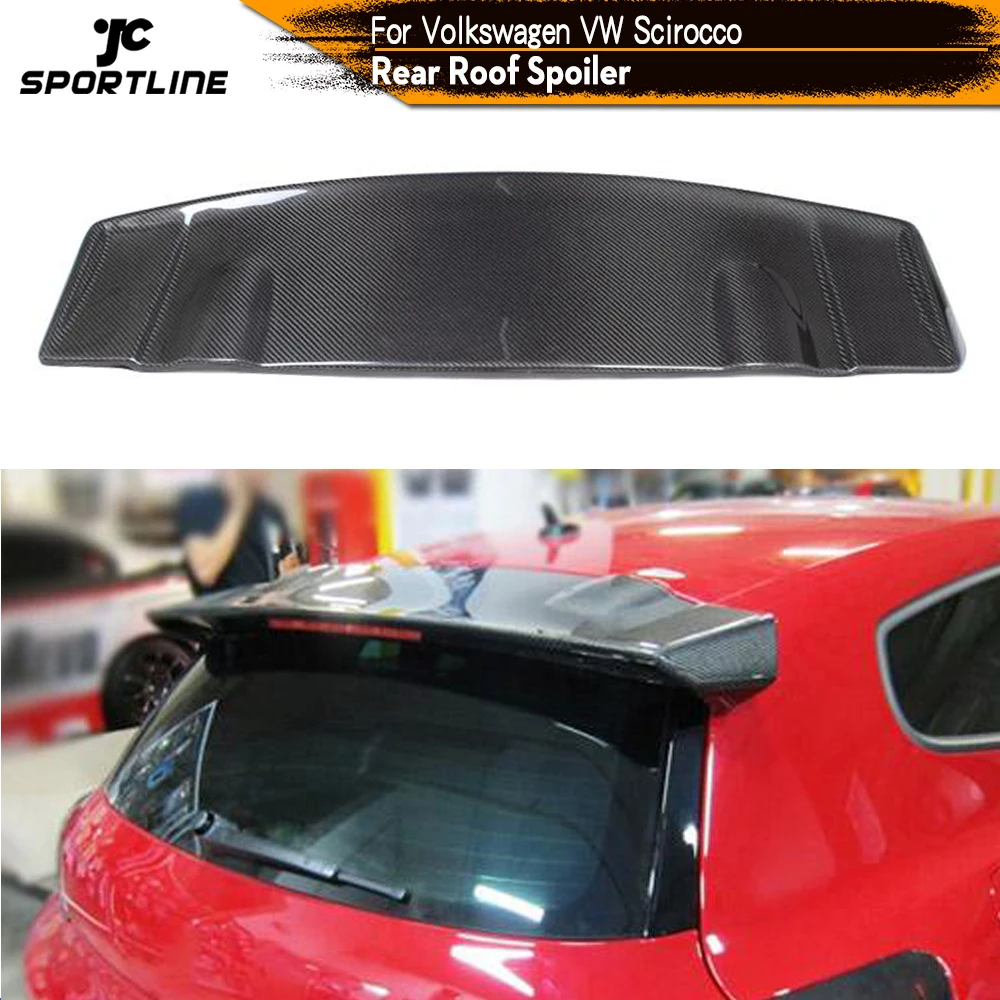 Задний спойлер на крышу багажника крыло окно для Volkswagen VW Scirocco 2008 2013 Non for R Rline