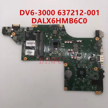 

For DV6 DV6-3000 Laptop motherboard 637212-001 637212-501 639365-001 DALX6HMB6C0 With i3-370M CPU Hm65 DDR3 100% full TESTED