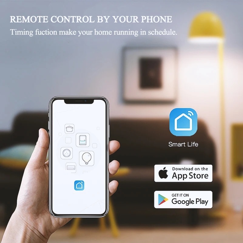 Умная розетка Timethinker WIFI US с голосовым управлением дистанционным usb разъем для