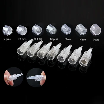 

N2/M7/M5 Micro Needle Bayonet Cartridge Replacement For Dr.Pen Micro needle 1/3/5/7/ 9 pins/12 pins/24 pins /36 pins 42/Nano
