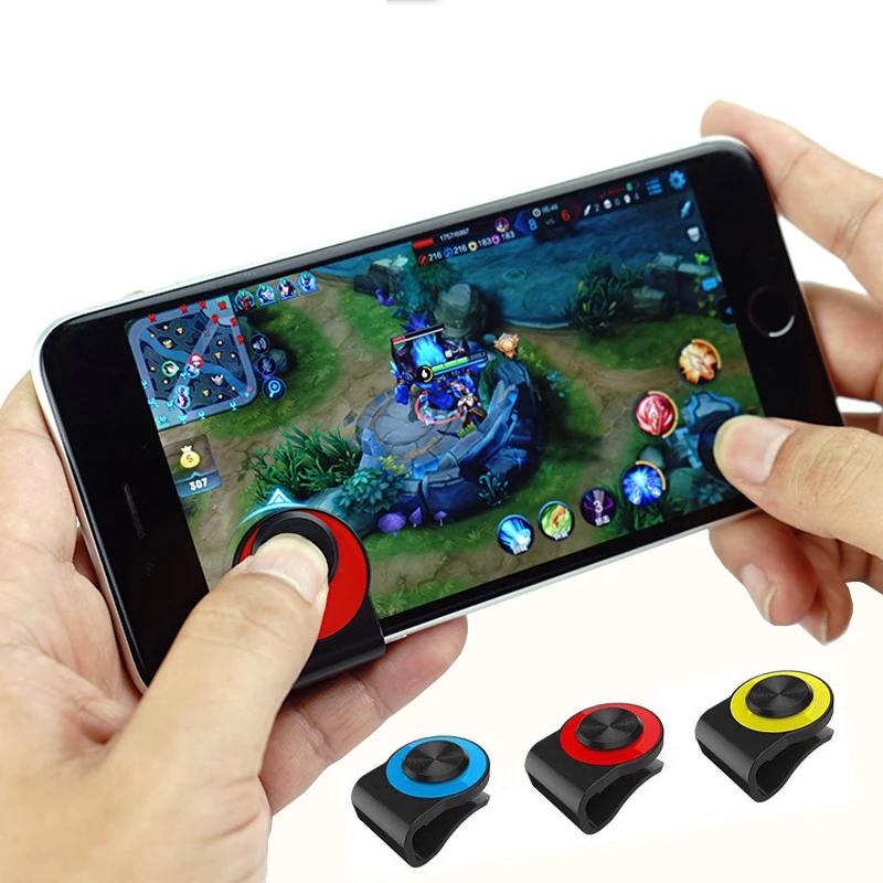 

MobilePhone Joystick Smartphone Gamepad Mini Direction control Touch Screen Triggers PUBG Game pad Controller for iPhone Android