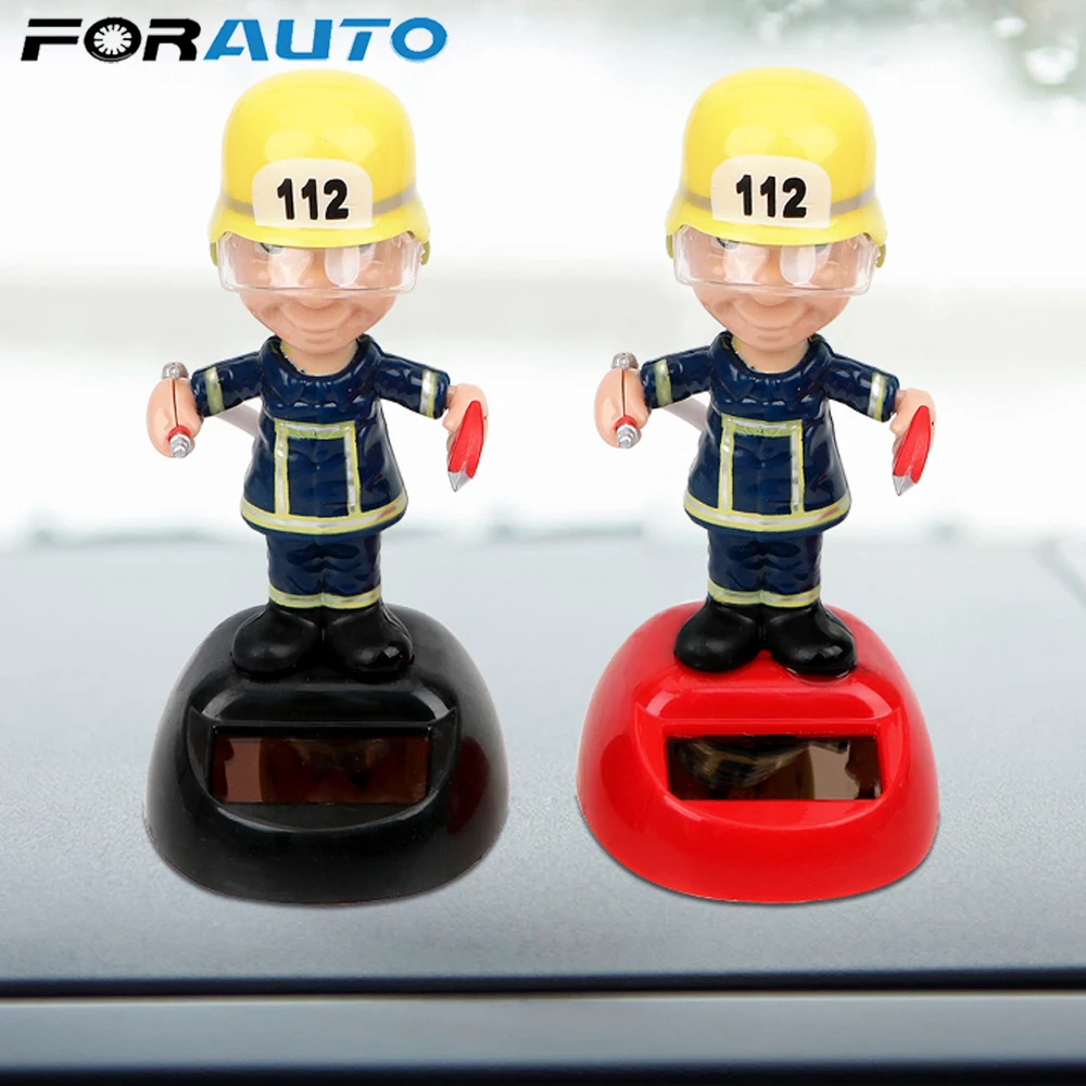 FORAUTO украшение в форме пожарной машины качающиеся автомобильные аксессуары для