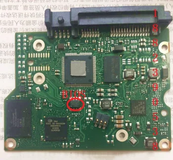 

hard drive parts PCB logic board printed circuit board 100714259 3.5 SATA hdd SSHD data recovery hard drive repair