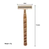 EZ Eco-friendly Disposable Razors Wheat Straw Twin Sweden Stainless Steel Blade highly-biodegradable Recyclable 2