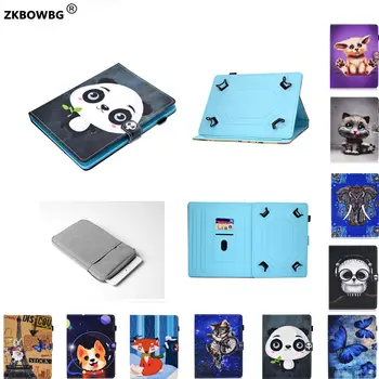 

10 inch Universal Sleeve Cover For Samsung Galaxy Tab 2 GT-P5100 P5110 P5113 10.1 inch Tablet PU Leather Stand Cartoon Case