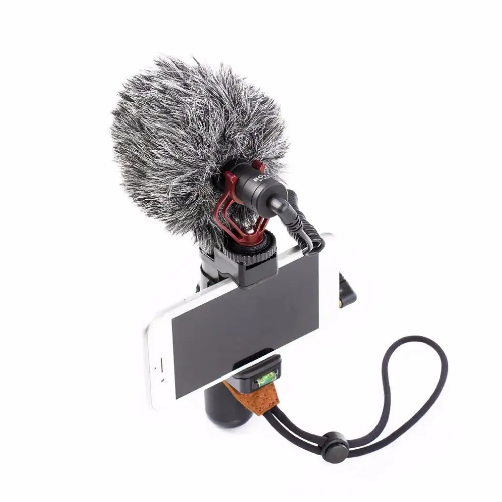 Высокое качество BOYA BY MM1 VideoMicro компактный накамерный записывающий микрофон для