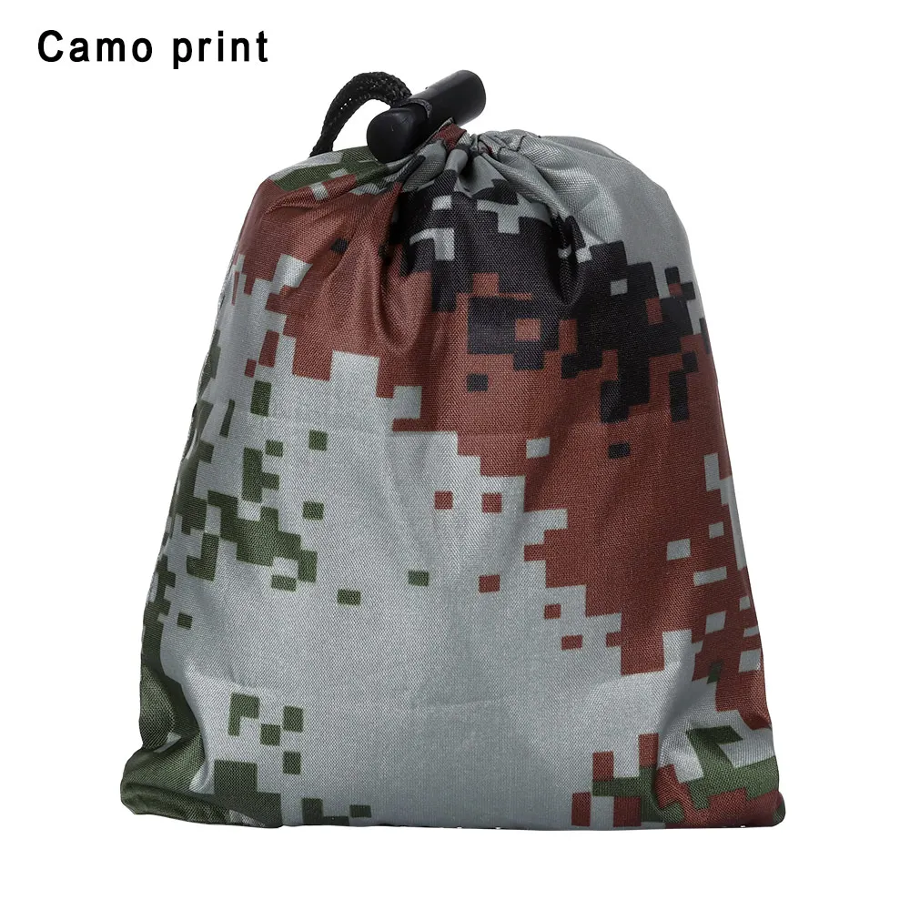 Многоцветная сумка-Органайзер, переносная, водонепроницаемая, Пыленепроницаемая, защита от УФ-лучей, камуфляжная, 12 цветов, подходит для 20-80L, дождевик, рюкзаки - Цвет: camo print
