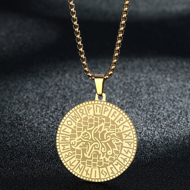 Dainty Mythology Medusa Gorgon Necklace Women Men Ancient Greek Symbol Jewelry  Stainless Steel Pagan Necklace Collar SPA117