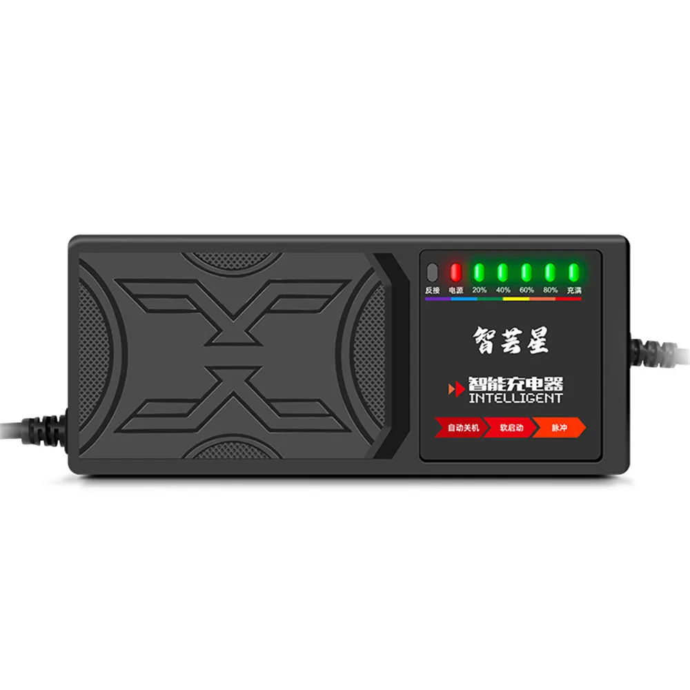 Electric Vehicle Charger 72V20AH Charger Reverse Connection Protection Full Shutdown Temperature Protection Battery