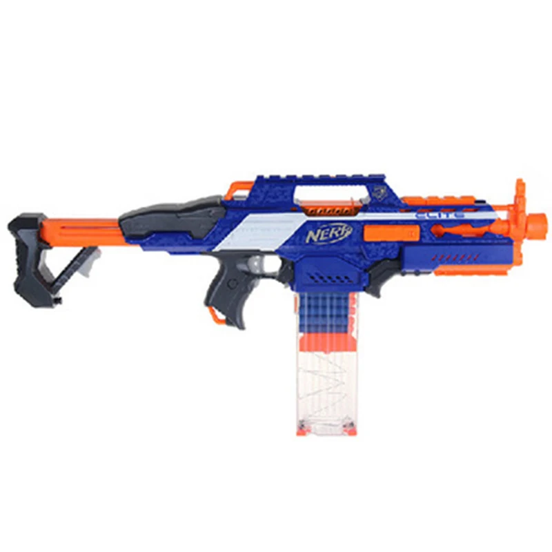 wonderful  Original Hasbro NERF Outdoor Fun Sports Super E Speed Shooter Super Fire Launcher Electric Soft Gun