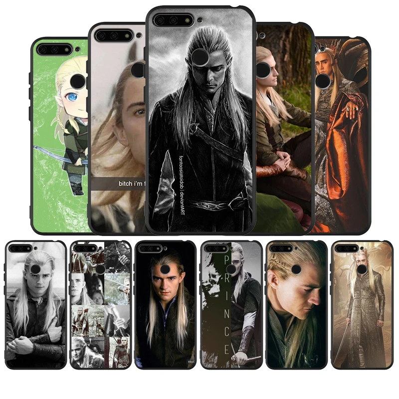 Legolas Greenleaf мягкий силиконовый черный чехол для телефона Huawei Honor 8 8X 9 10 20 30 Pro lite Mate PRO